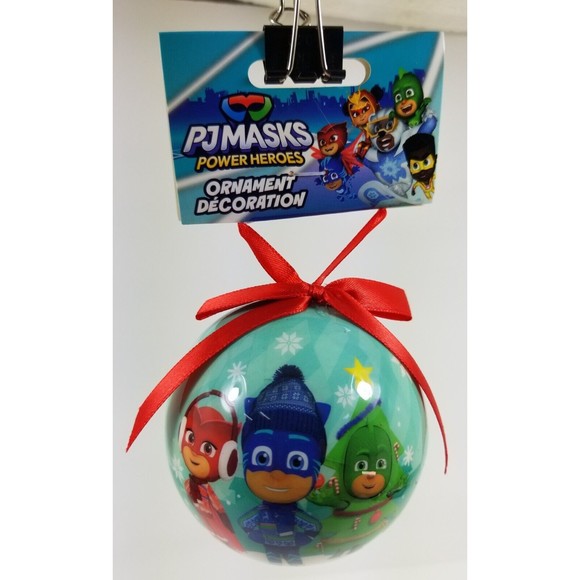 PJ Masks Christmas Ornament-Kids Christmas Ornament-PJ  3” - Picture 1 of 7